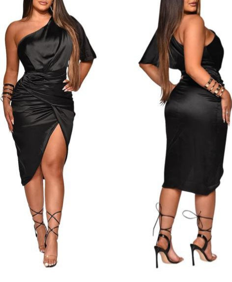 Vestido de Manga Corta