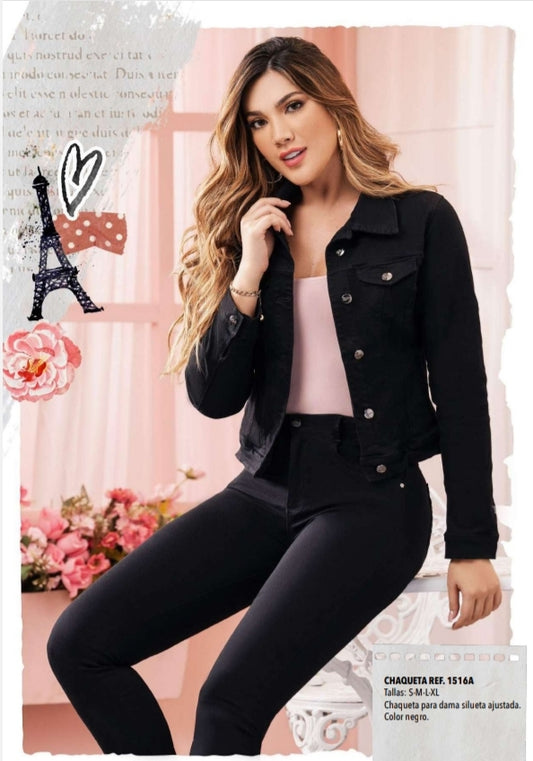 CHAQUETA PARA DAMA SILUETA AJUSTADA