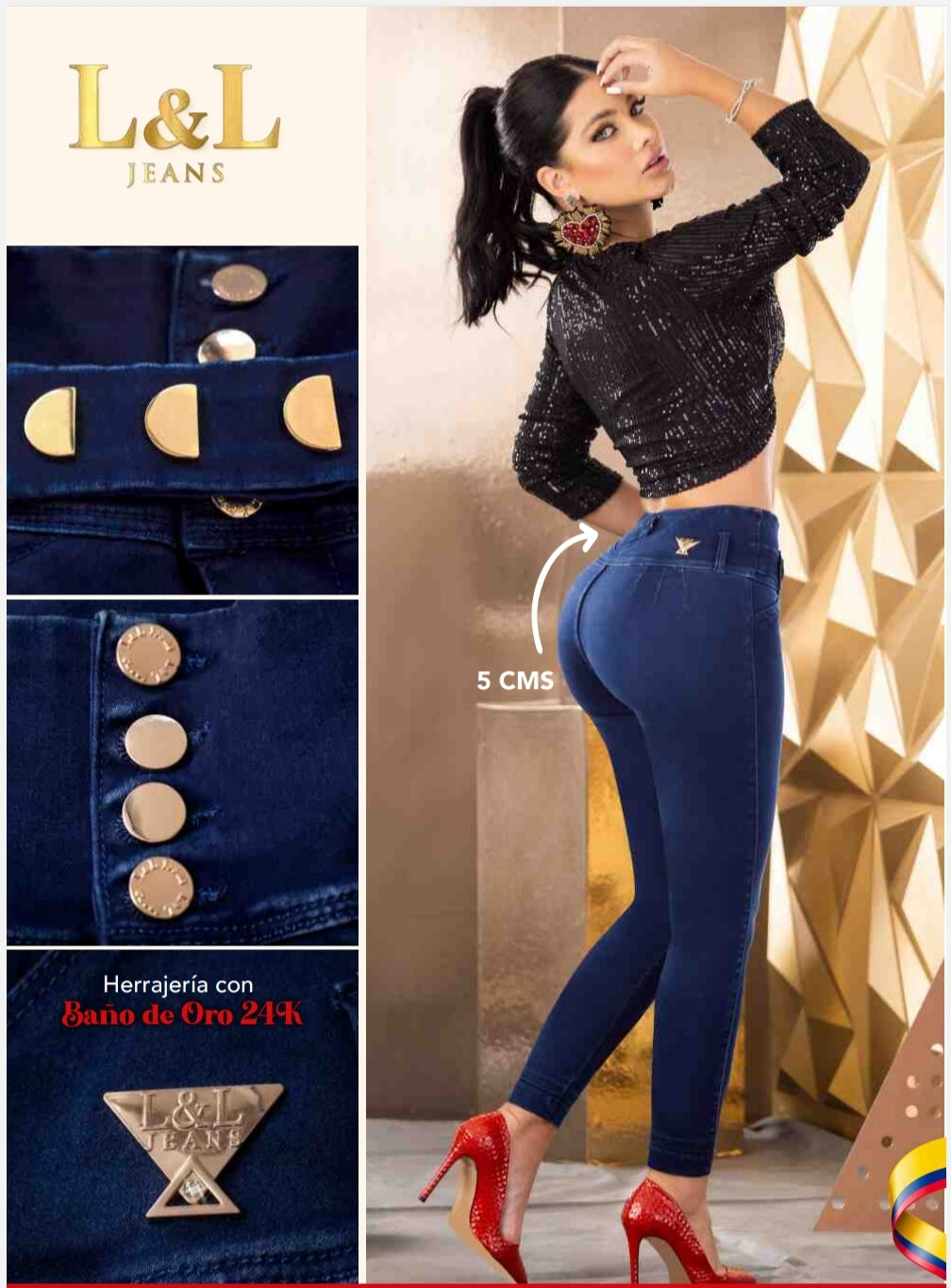 BUTT-LIFT JEANS BY L&L