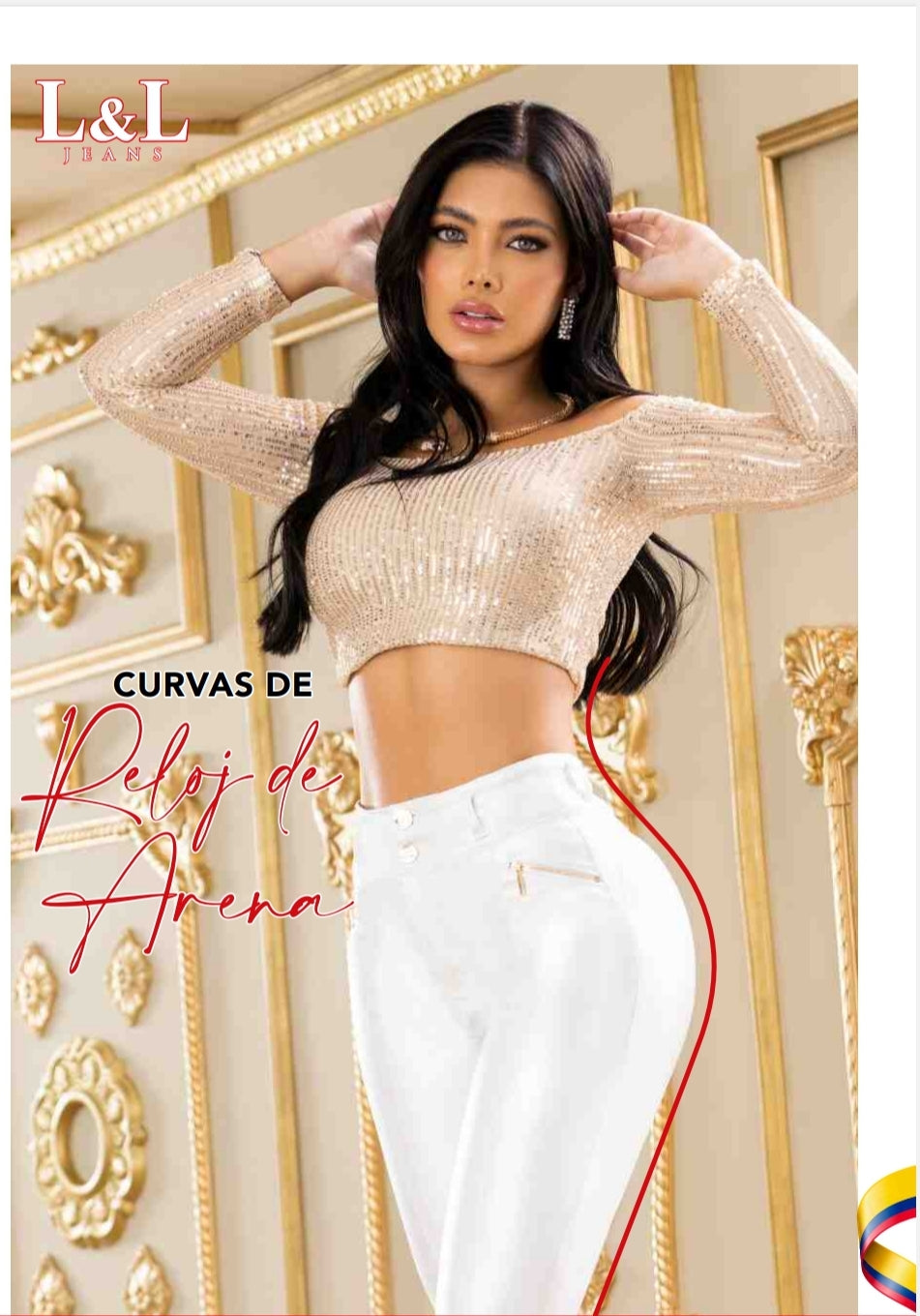BUTT-LIFT JEANS BY L&L