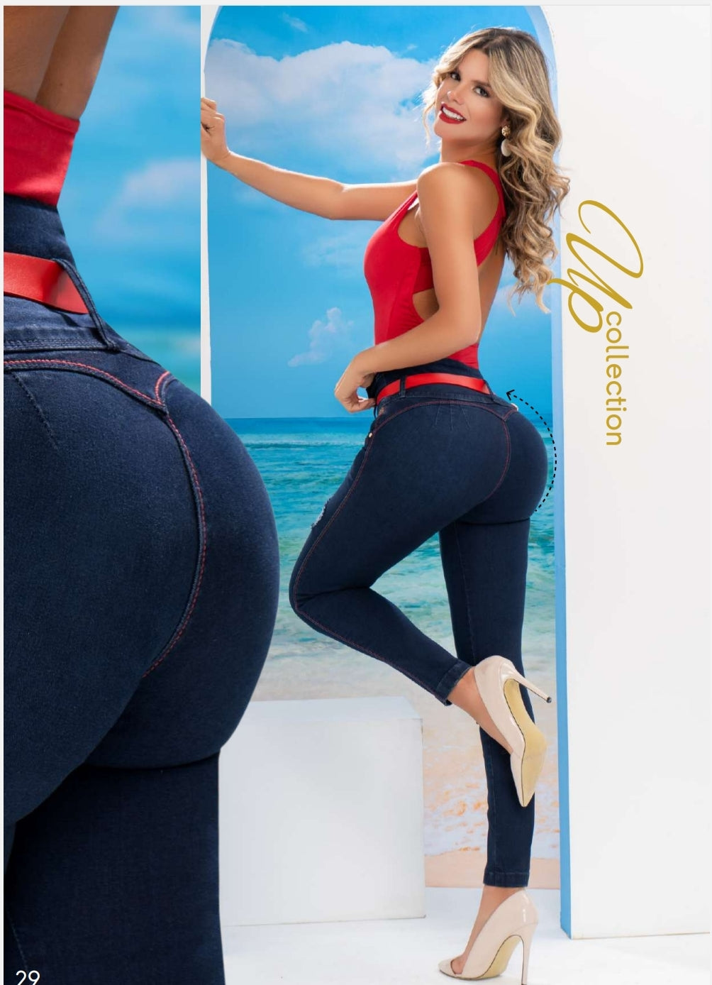 BUTT-LIFT JEANS BY DIUXTER