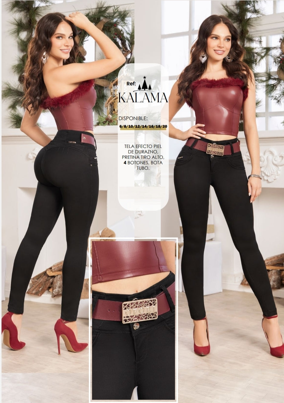 KALAMA BUTT-LIFT JEANS