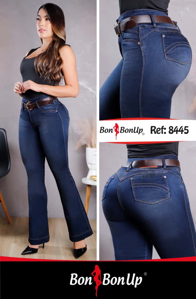 8445 BUTT-LIFT JEANS BY BON BON UP