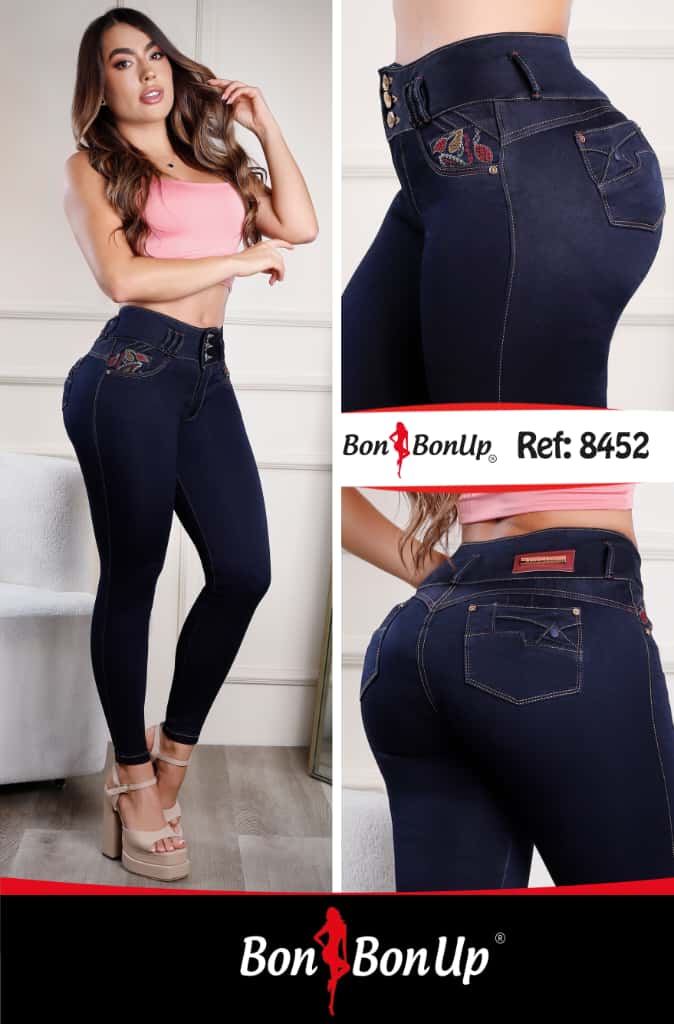 8452 BUTT-LIFT JEANS BY BON BON UP