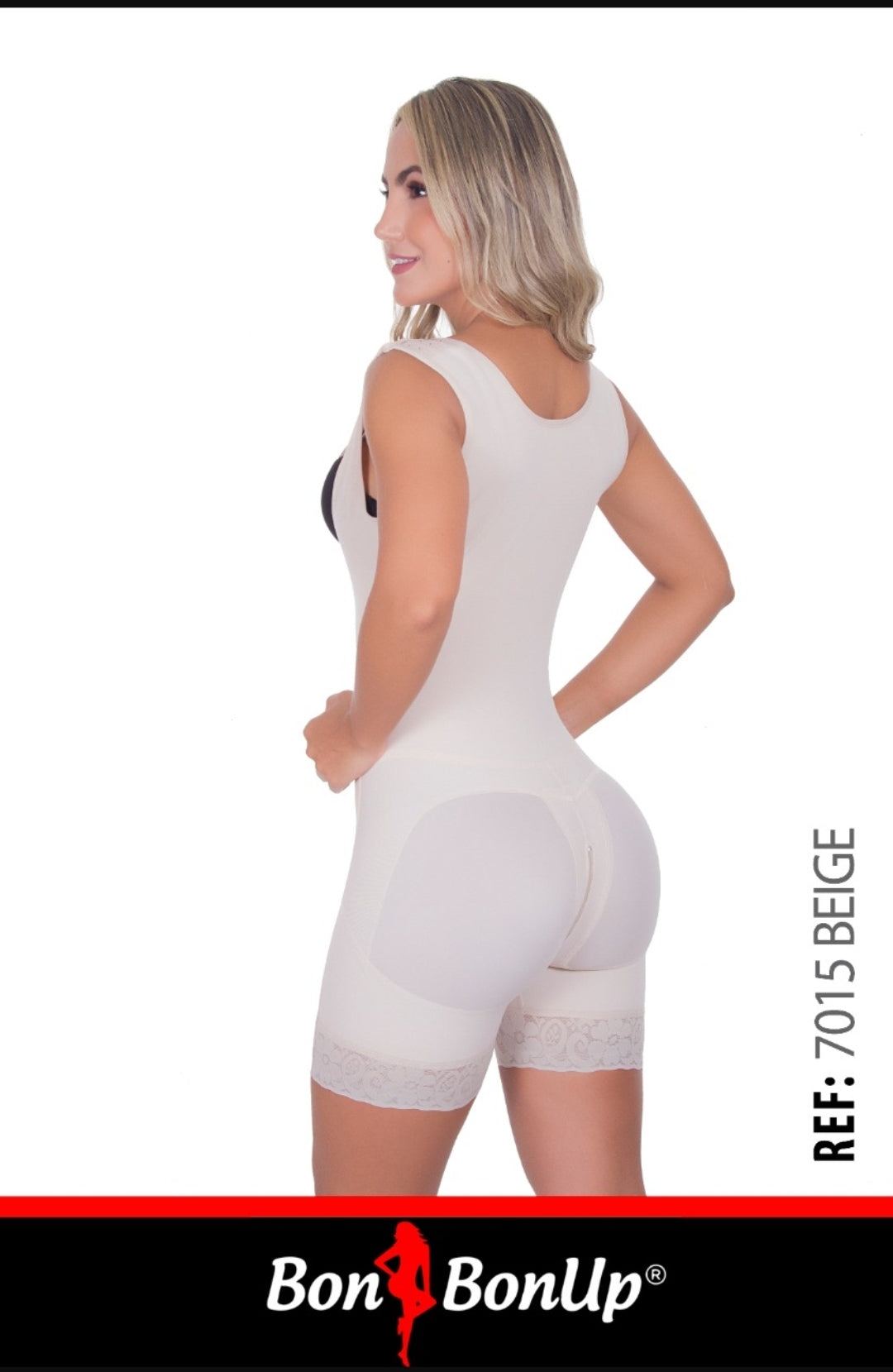 FAJA ENTERIZO CORTO BROCHES BELLA MIA