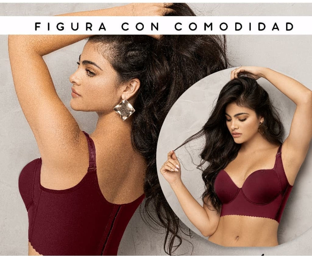 BRASIER EN LYCRA CONMAYOR CUBRIMIENTO