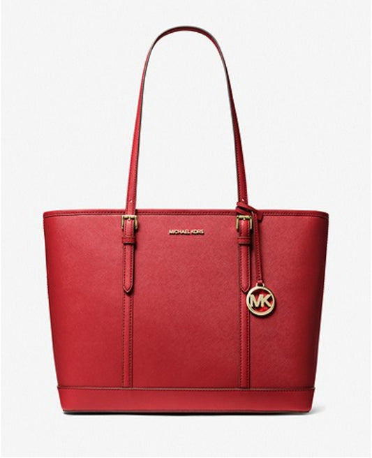 MICHAEL KORS JET SET TRAVEL LARGE SAFFIANO LEATHER