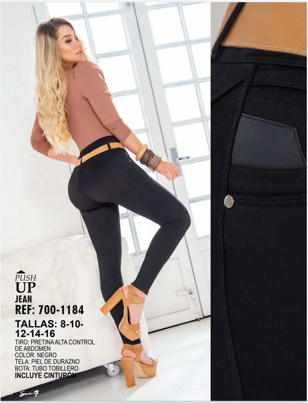 SEVEN BUTT- LIFTING JEANS