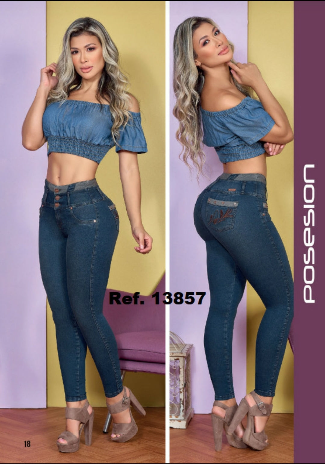 POSESION BUTT LIFTING JEANS