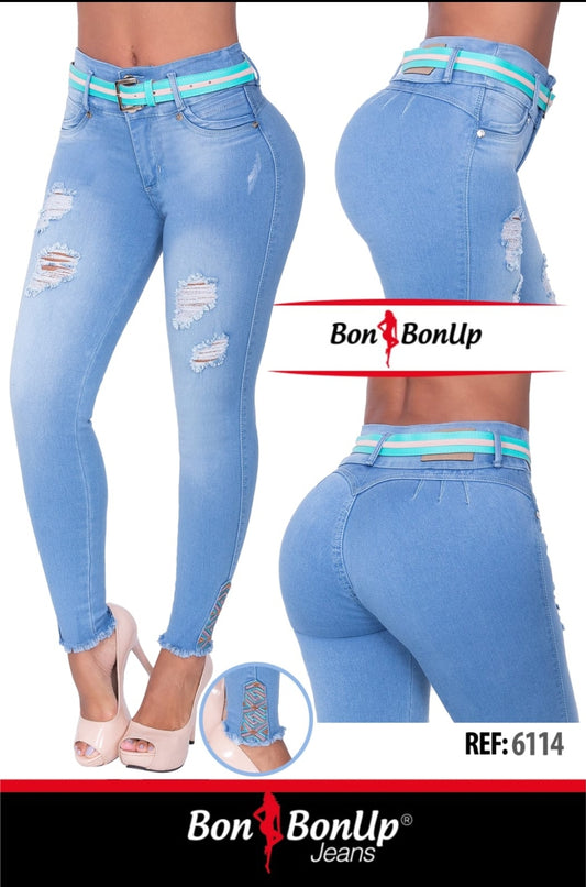 BUTT-LIFT JEANS BY BON BON UP