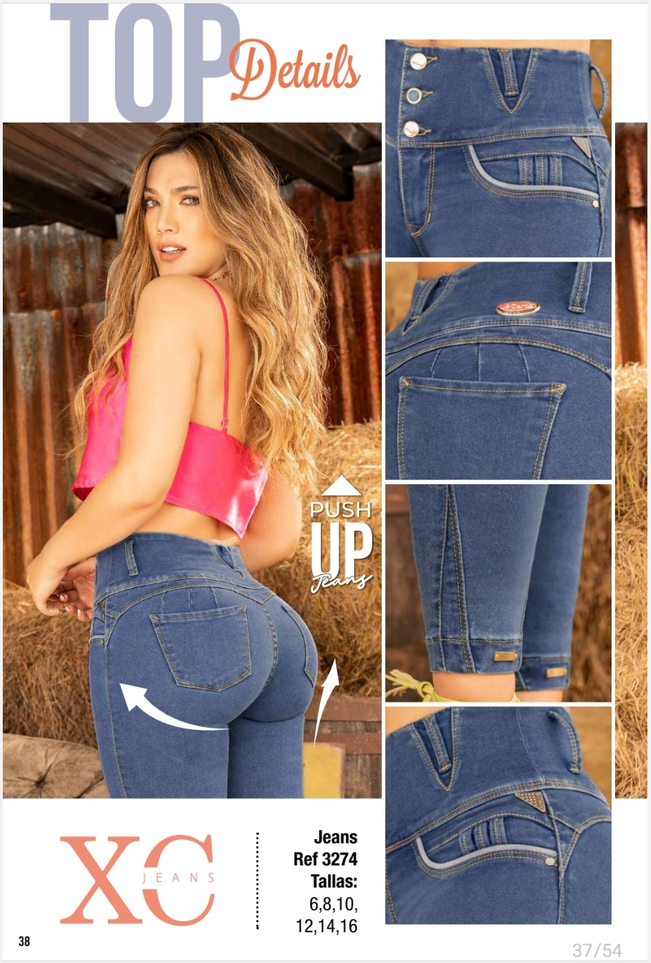 XC BUTT LIFTING JEANS