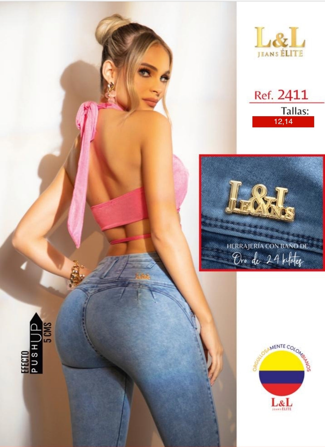 L&L BUTT LIFTING JEANS