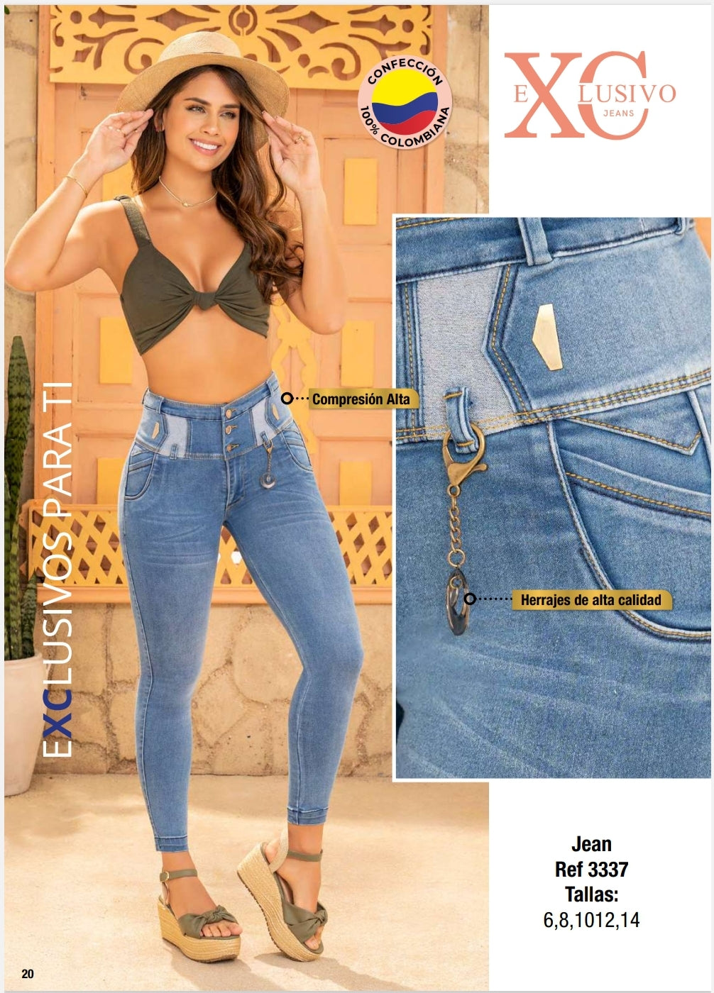 XC BUTT LIFT JEANS
