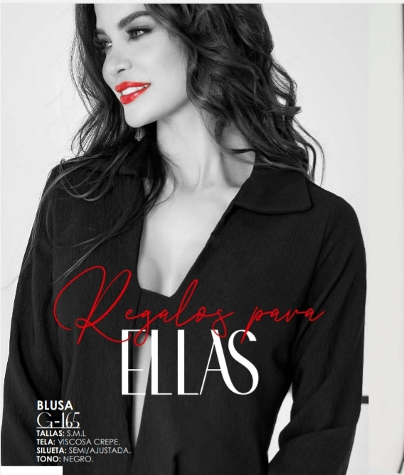 BLUSA MANGA LARGA
