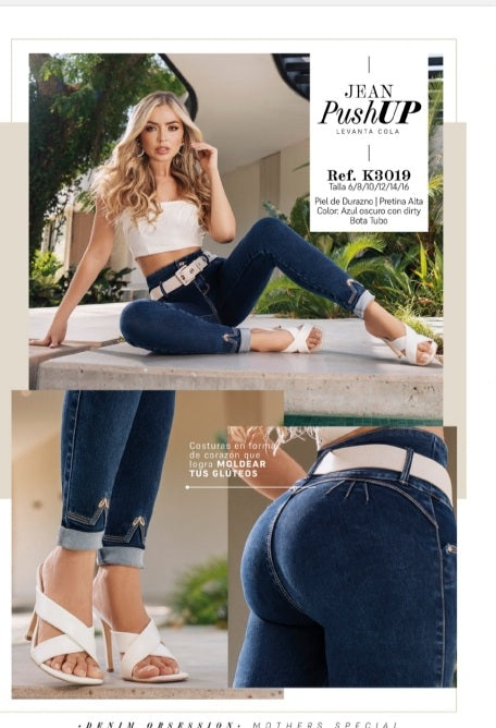 BUTT-LIFT JEANS BY KABUKY