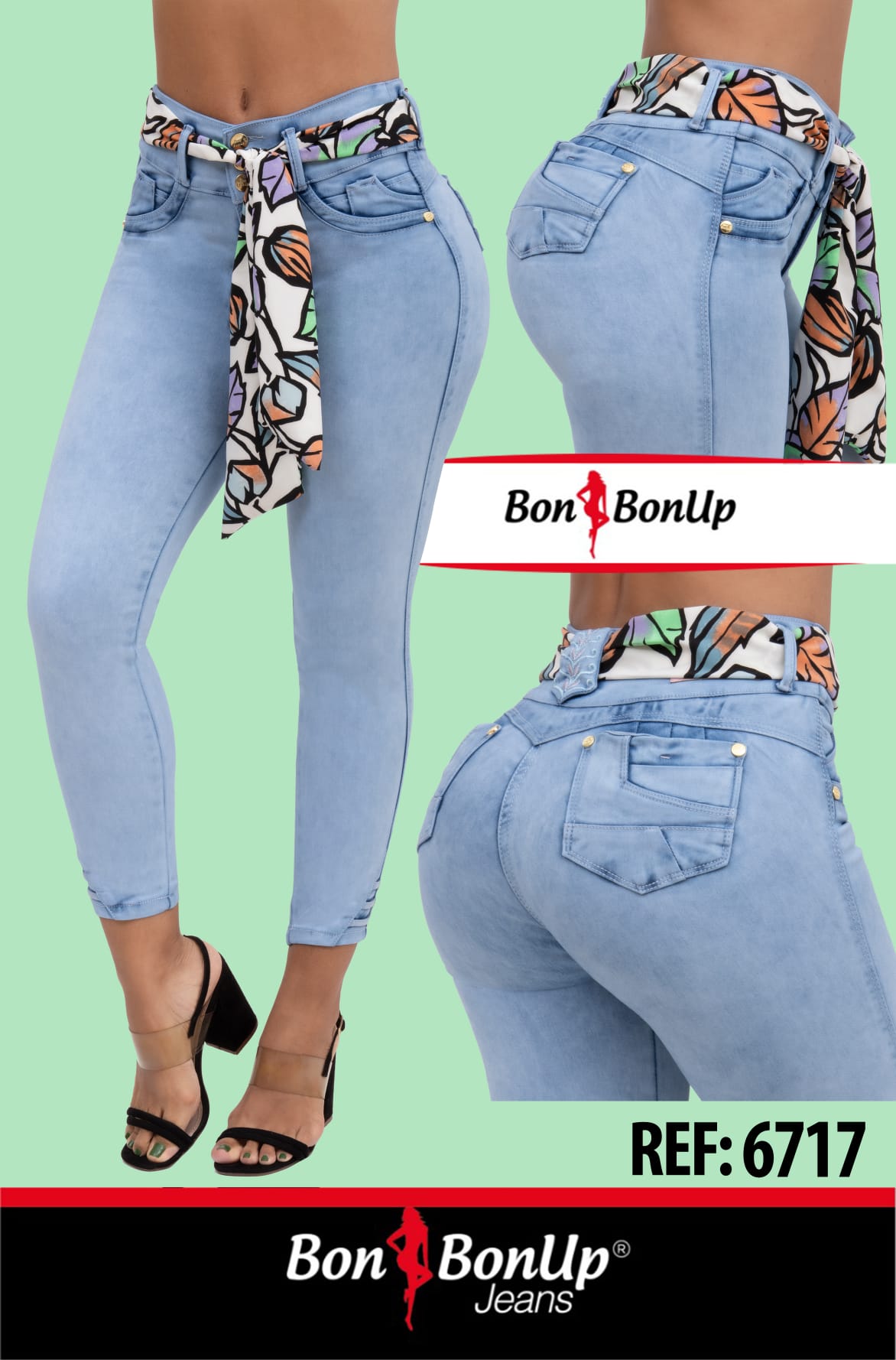 BON BON UP PUSH UP JEANS