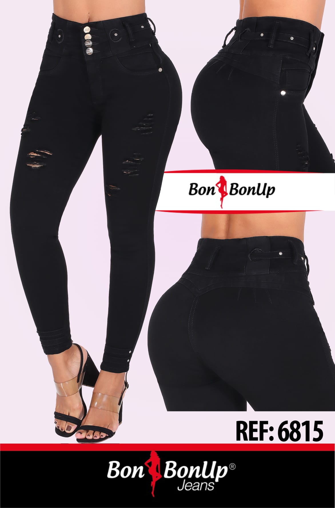 BUTT-LIFT JEANS BY BON BON UP