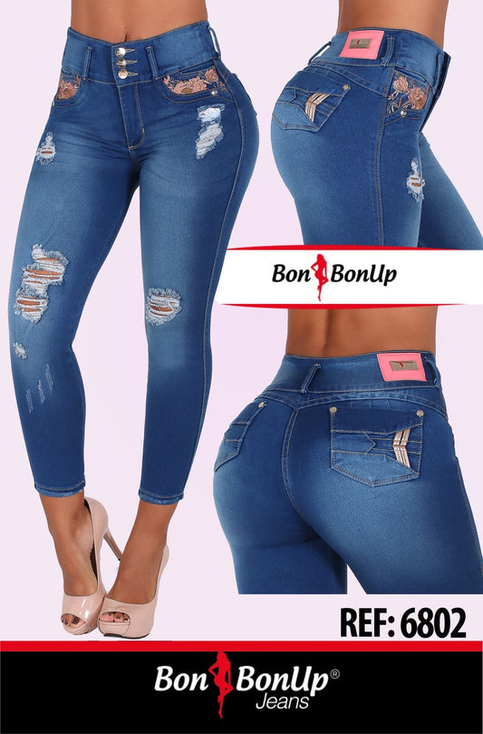 BUTT-LIFT JEANS BY BON BON UP