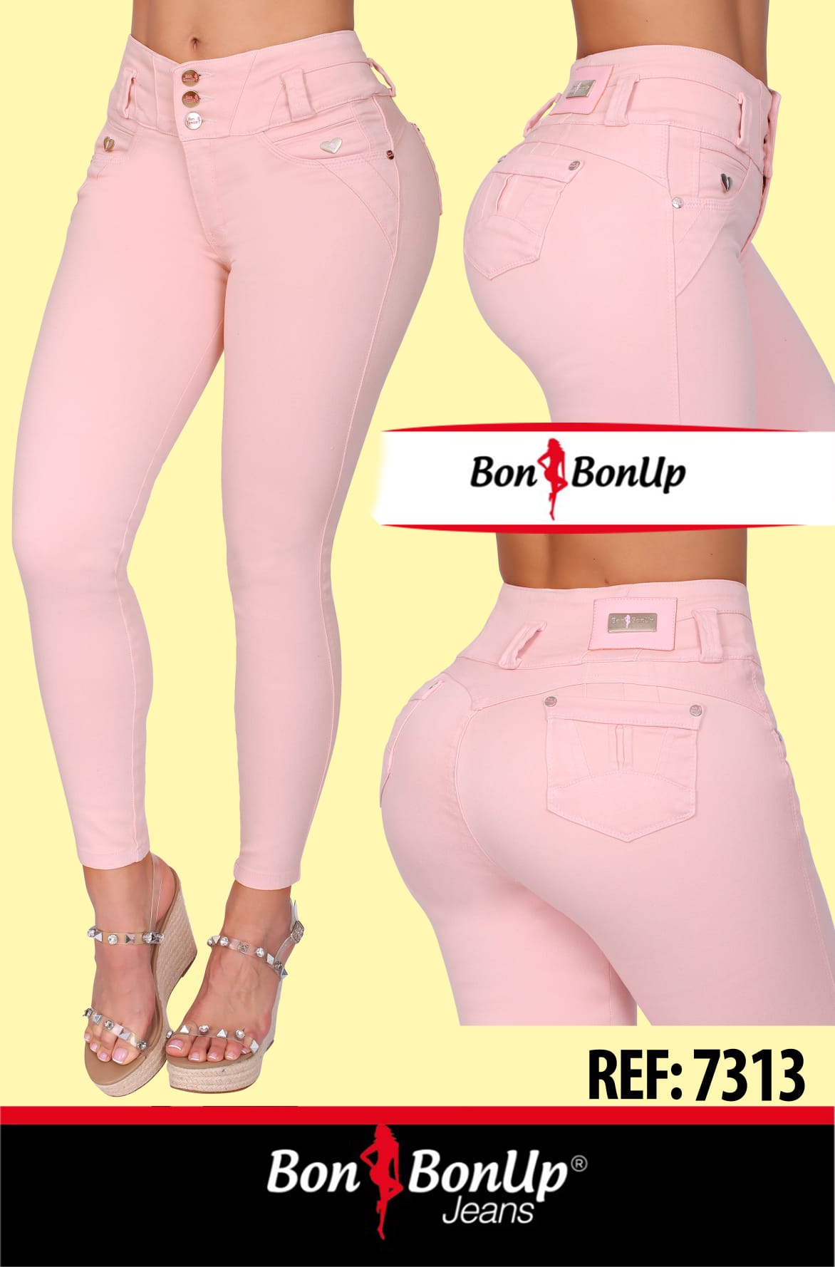 BUTT-LIFT JEANS BY BON BON UP