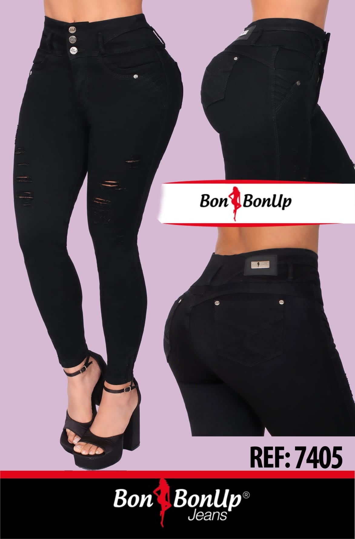 BUTT-LIFT JEANS BY BON BON UP