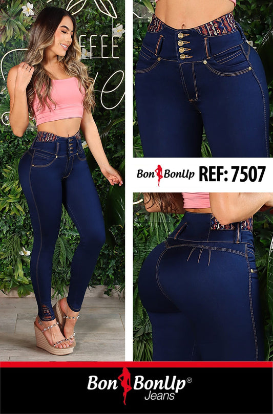 7507 BUTT-LIFT JEANS BY BON BON UP