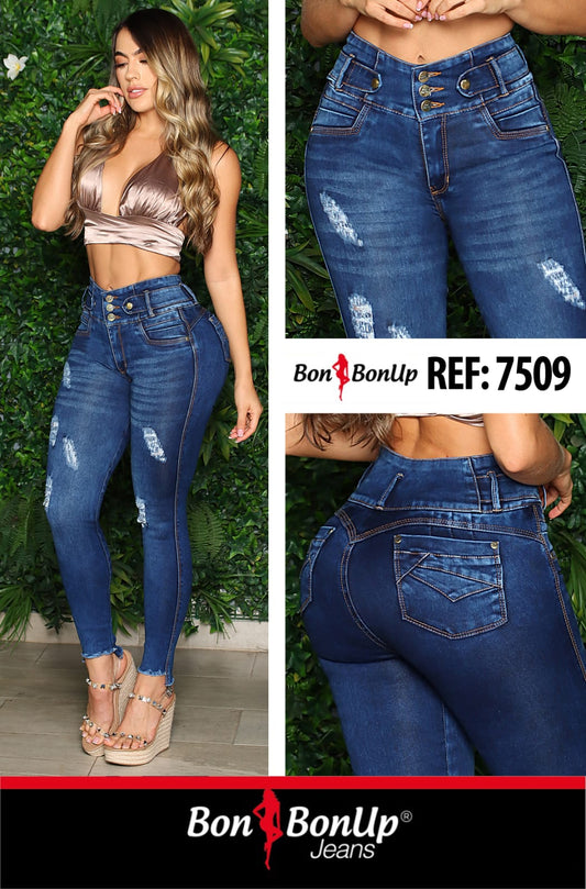 7509 BUTT-LIFT JEANS BY BON BON UP