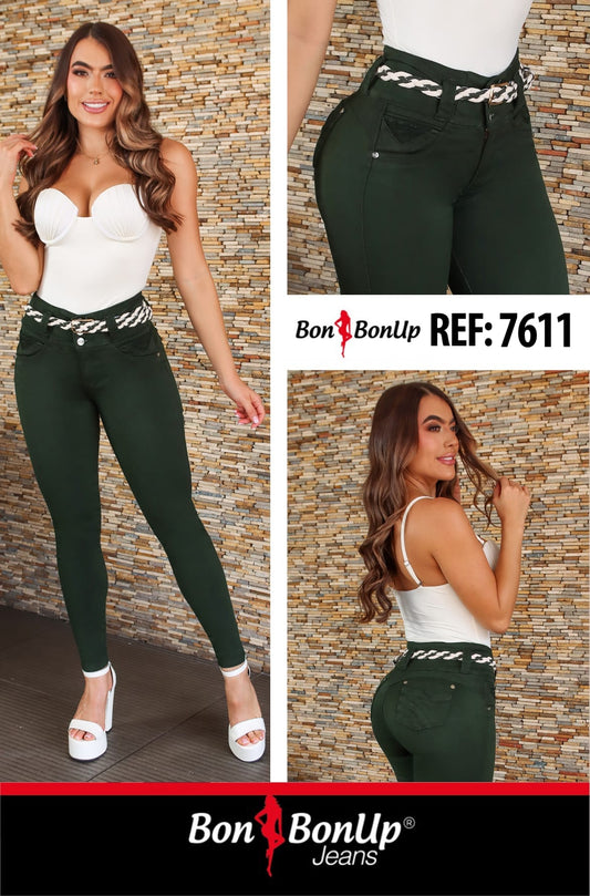 7611 BUTT-LIFT JEANS BY BON BON UP