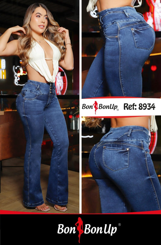 8934 BUTT-LIFT JEANS BY BON BON UP