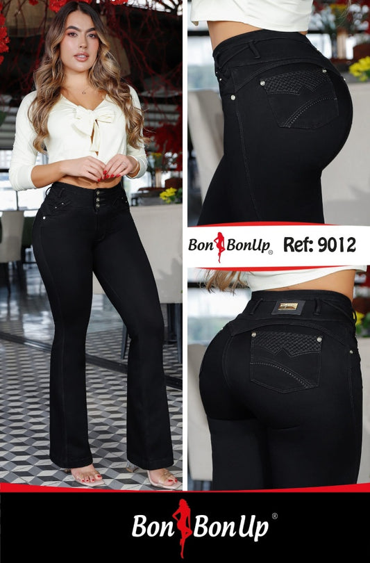9012 BUTT-LIFT JEANS BY BON BON UP
