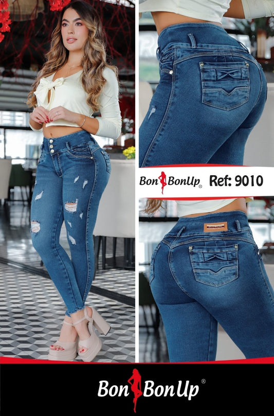 9010 BUTT-LIFT JEANS BY BON BON UP