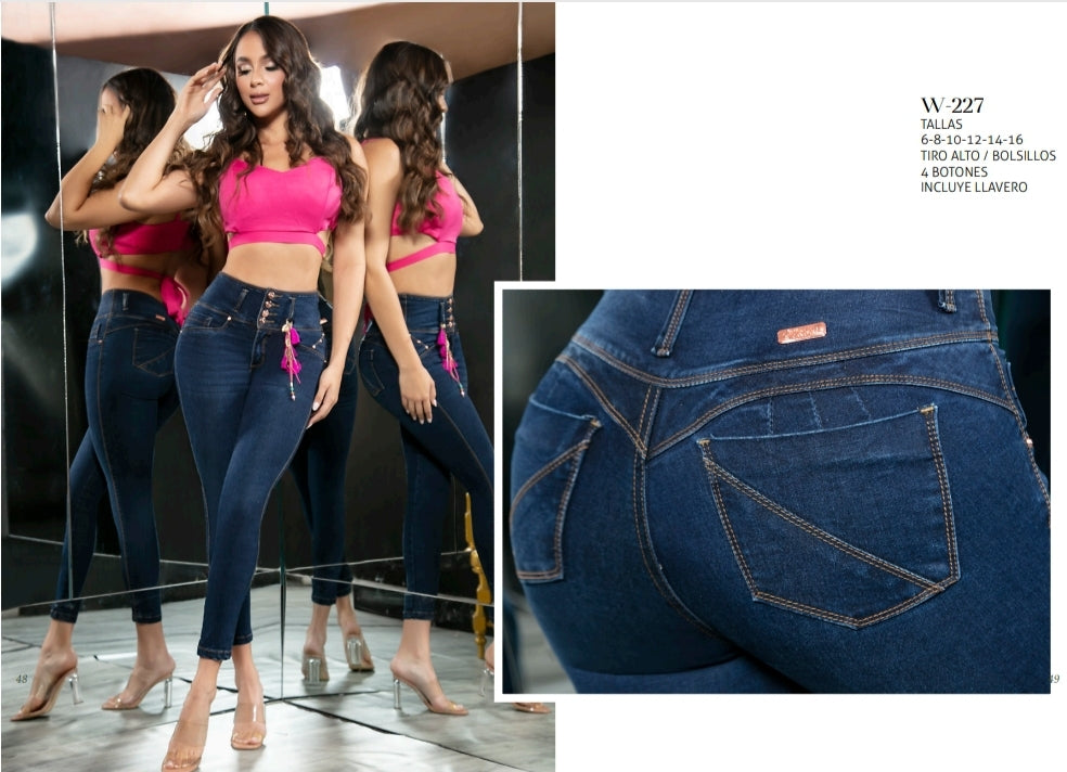 BUTT-LIFT JEANS WP-227