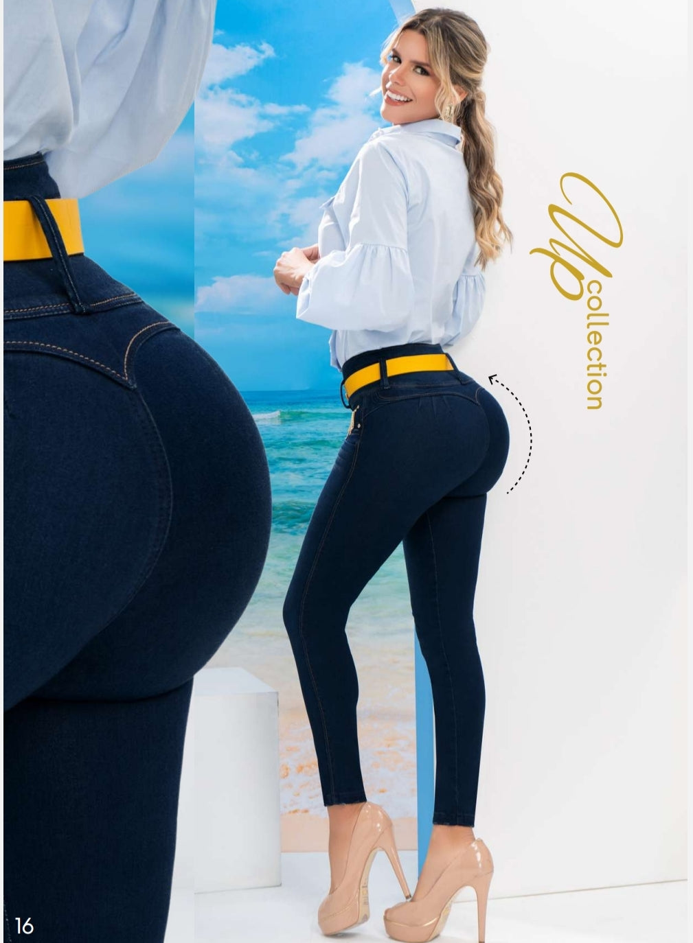 BUTT-LIFT JEANS BY DIUXTER