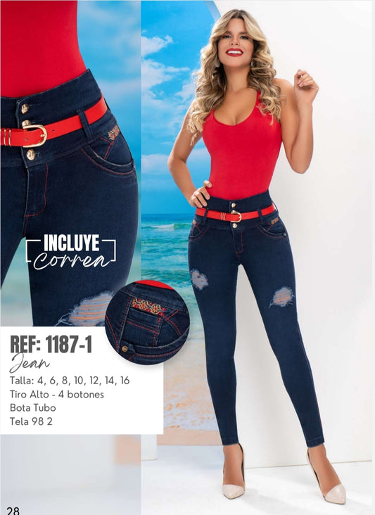 BUTT-LIFT JEANS BY DIUXTER