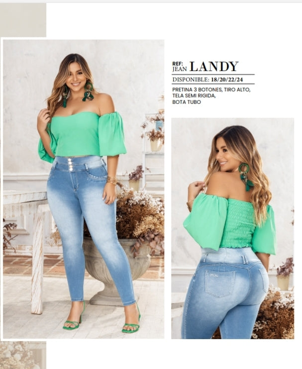 LANDY PUSH UP JEAN BY OFORI