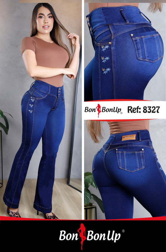 8327 BUTT-LIFT JEANS BY BON BON UP