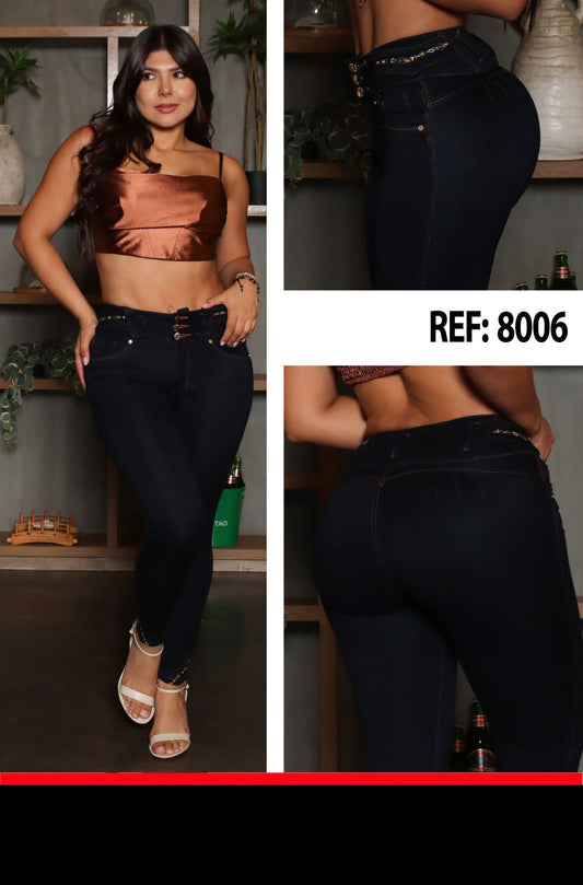 8006 BUTT-LIFT JEANS BY BON BON UP