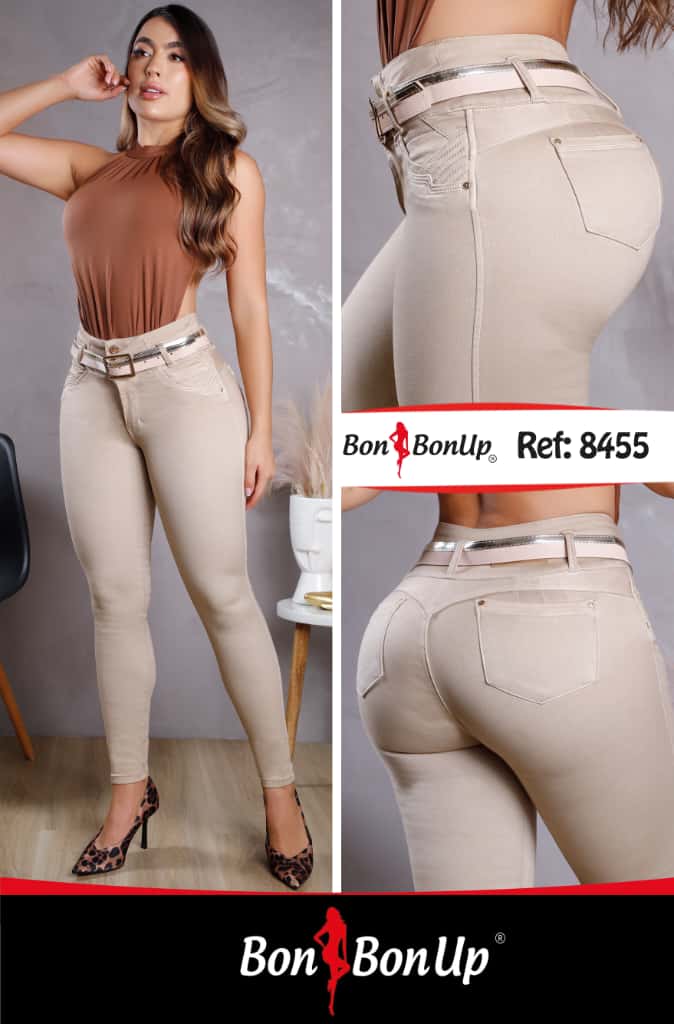 8455 BUTT-LIFT JEANS BY BON BON UP
