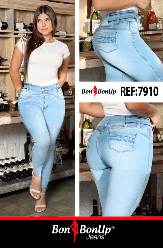 7910 BUTT-LIFT JEANS BY BON BON UP