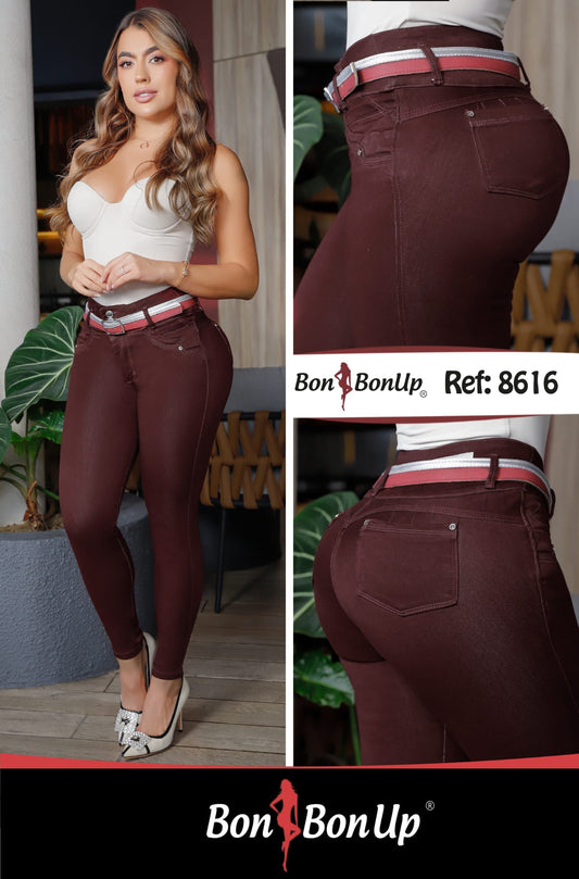 8616 BUTT-LIFT JEANS BY BON BON UP