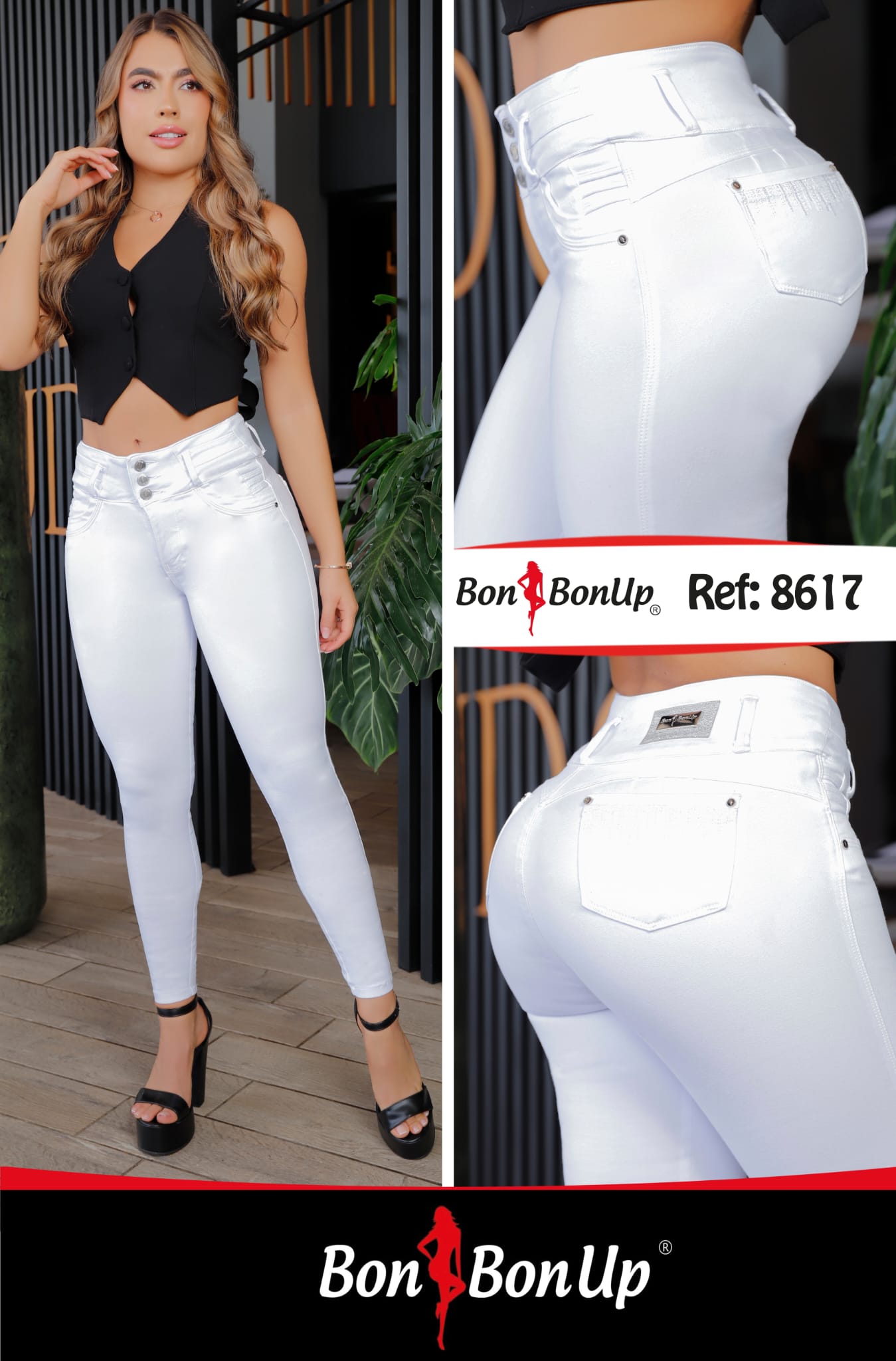8617 BUTT-LIFT JEANS BY BON BON UP