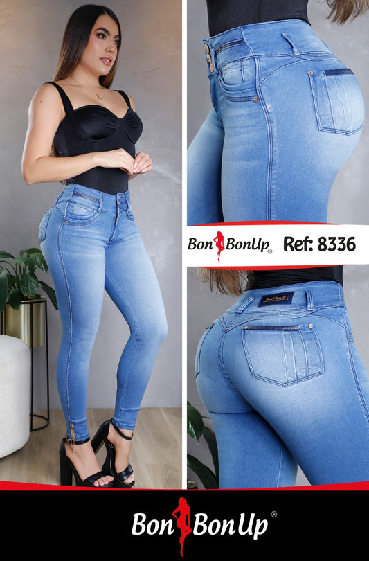 8336 BUTT-LIFT JEANS BY BON BON UP