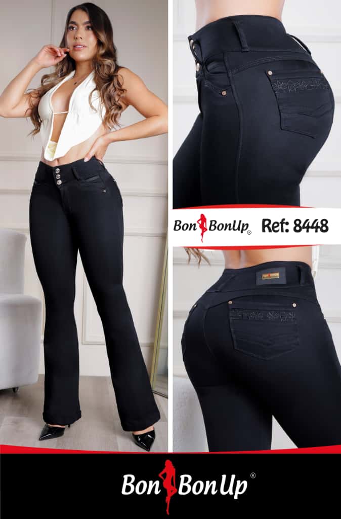 8448 BUTT-LIFT JEANS BY BON BON UP