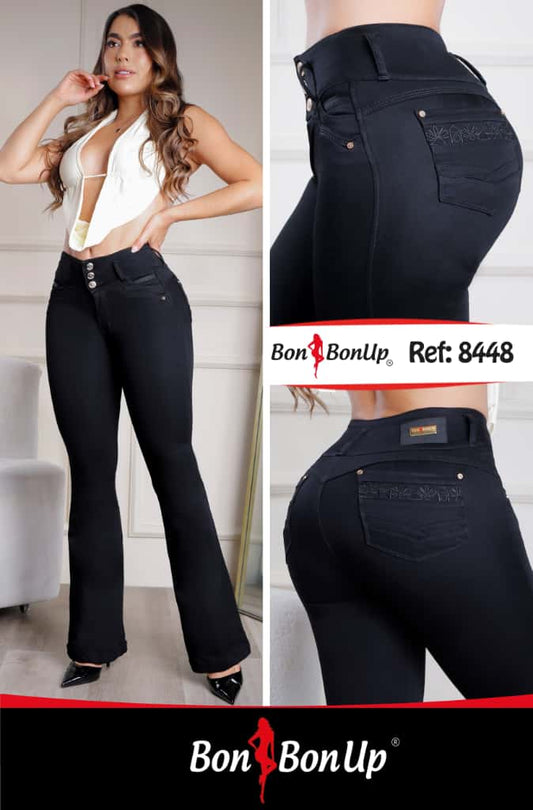 8448 BUTT-LIFT JEANS BY BON BON UP