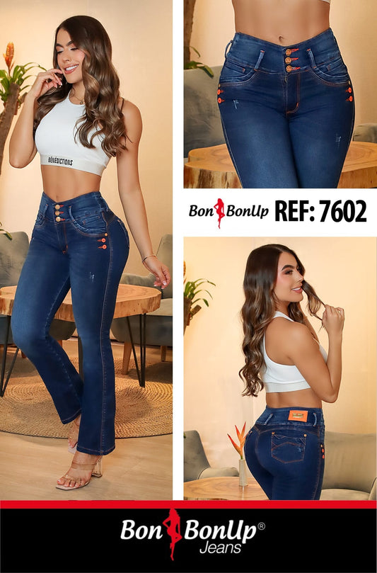 7602 BUTT-LIFT JEANS BY BON BON UP