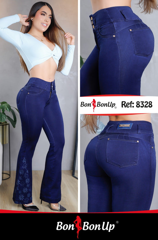 8328 BUTT-LIFT JEANS BY BON BON UP