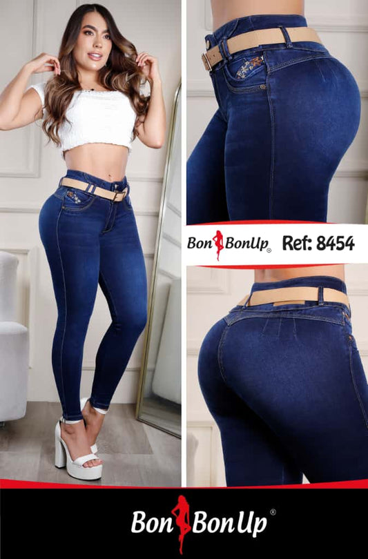 8454 BUTT-LIFT JEANS BY BON BON UP