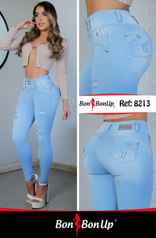 8213 BUTT-LIFT JEANS BY BON BON UP