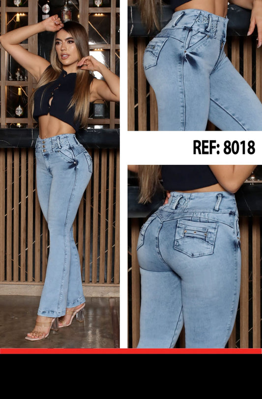8018 BUTT-LIFT JEANS BY BON BON UP