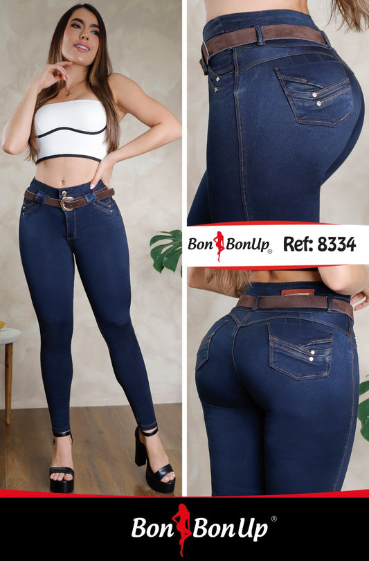 8334 BUTT-LIFT JEANS BY BON BON UP