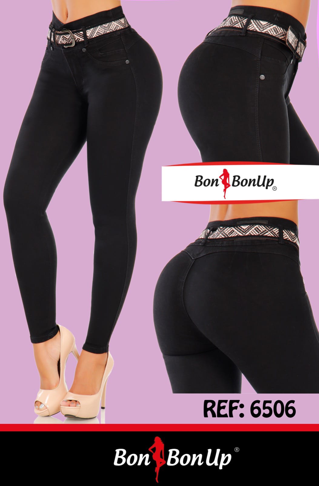 BUTT-LIFT JEANS BY BON BON UP